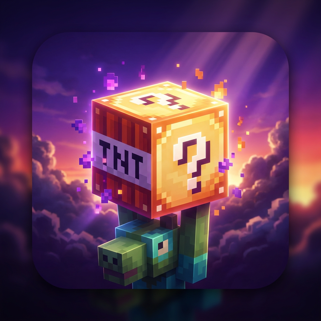 FunPlugin: TNT, Lucky Blocks & Zombie Animals Colorés !
