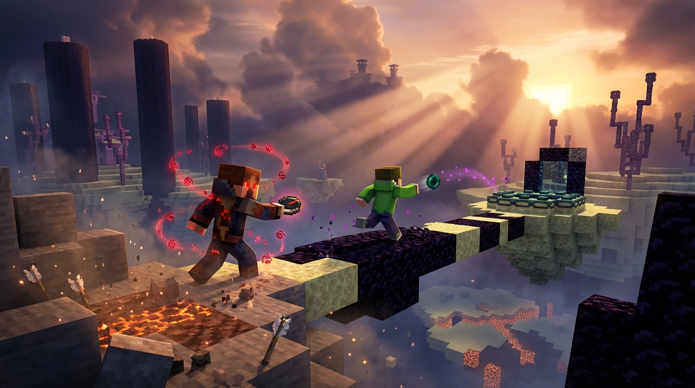 Manhunt : La Chasse Ultime sur Minecraft ! banner