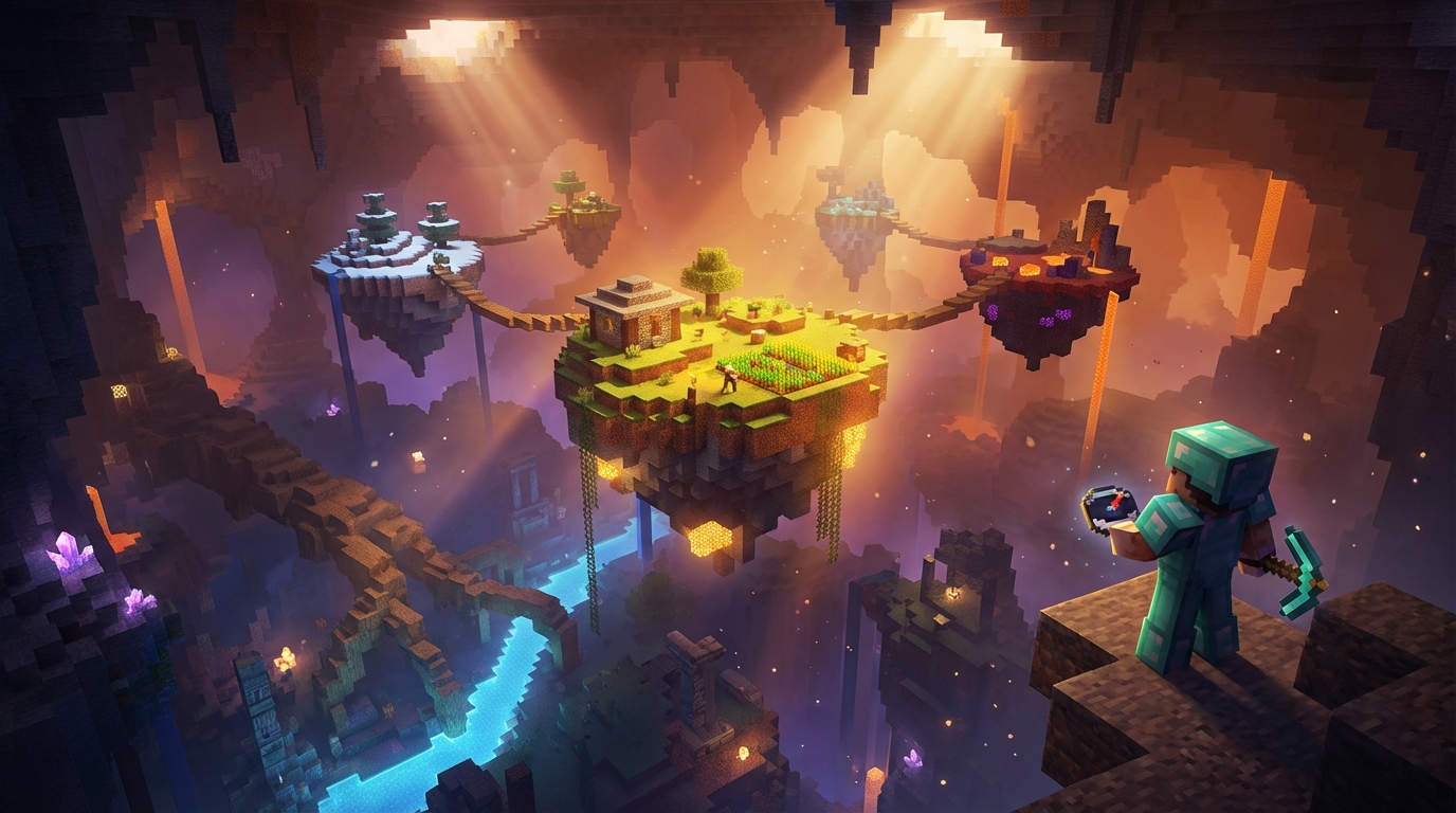 UnderSkyblock: L'Aventure Skyblock Souterraine Ultime! banner