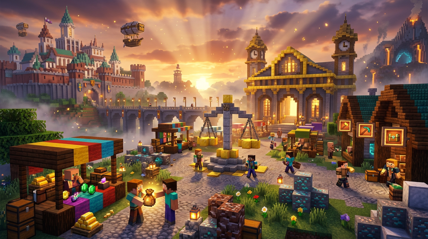 EconomyMC: L'Économie Ultime pour Votre Serveur Minecraft! banner