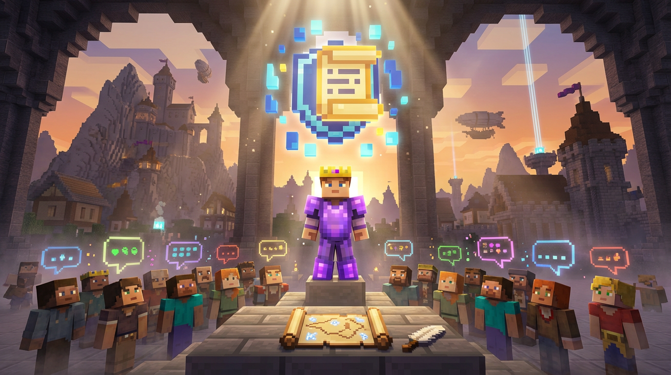 Noblesse: Titres Minecraft Luxueux & Chat Personnalisé banner