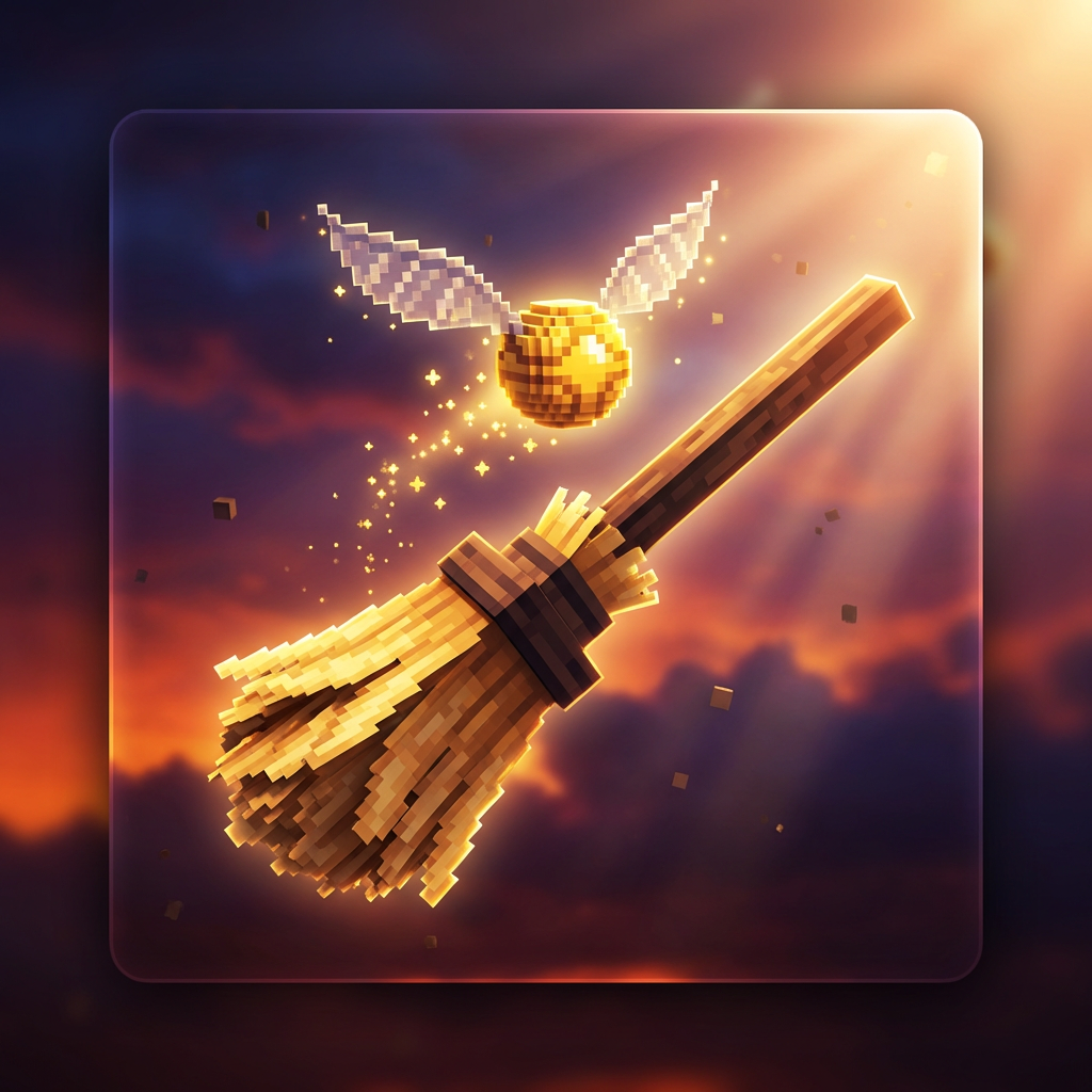 Quidditch - Volez, marquez, gagnez dans Minecraft !